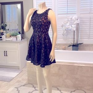 Navy junior size 5 dress